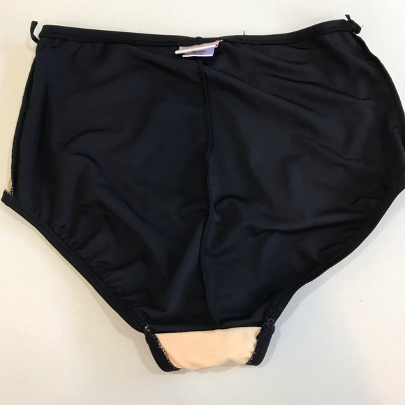 Ceeb Women’s swimsuit bathing bottoms bikini black High Waist Modest Size 12 L - Picture 12 of 16